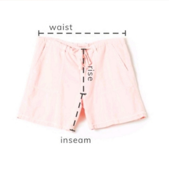 Aritzia TNA Linen Blend Green Shorts - Picture 6 of 6